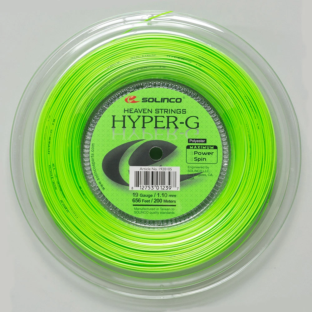 Solinco Hyper-G 19 1.10 656' Reel 3 Solinco Hyper-G 19 1.10 656' Reel