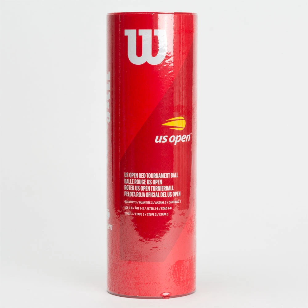 Wilson US Open Tournament Red Ball 24 Cans 4 Wilson US Open Tournament Red Ball 24 Cans - Image 2