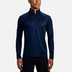 Brooks Dash 1/2 Zip Men's 35 Brooks Dash 1/2 Zip Men's -Wilson Tennis Club Shop 056561 451 1