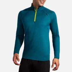 Brooks Dash 1/2 Zip Men's 36 Brooks Dash 1/2 Zip Men's -Wilson Tennis Club Shop 056561 457 1