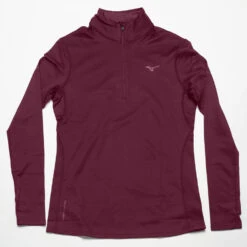 Mizuno Breath Thermo Half Zip Women's 10 Mizuno Breath Thermo Half Zip Women's -Wilson Tennis Club Shop 056786 161 1