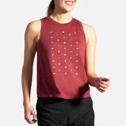 Brooks Distance Graphic Tank Women's (2020) -Wilson Tennis Club Shop 056801 619 1