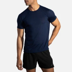 Brooks Distance Short Sleeve Men's -Wilson Tennis Club Shop 056813 451 1