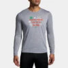 Brooks Distance Graphic Long Sleeve Men's -Wilson Tennis Club Shop 056816 047 1