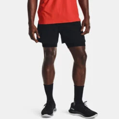 Under Armour Iso-Chill Run 2-in-1 Shorts Men's -Wilson Tennis Club Shop 056933 001 1
