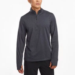 Saucony Sunday 1/4 Zip Men's 10 Saucony Sunday 1/4 Zip Men's -Wilson Tennis Club Shop 057005 bnh 1
