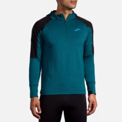Brooks Notch Thermal Hoodie Men's -Wilson Tennis Club Shop 057086 446 1