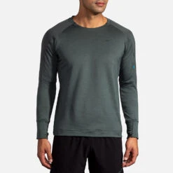 Brooks Notch Thermal Long Sleeve Men's 10 Brooks Notch Thermal Long Sleeve Men's -Wilson Tennis Club Shop 057087 392 1