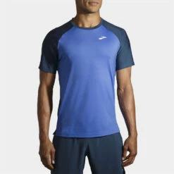 Brooks Run Within Short Sleeve Men's 8 Brooks Run Within Short Sleeve Men's -Wilson Tennis Club Shop 057195 435 1