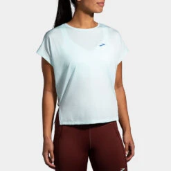 Brooks Sprint Free Short Sleeve Women's -Wilson Tennis Club Shop 057200 490 1