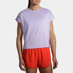 Brooks Sprint Free Short Sleeve Women's -Wilson Tennis Club Shop 057200 554 1