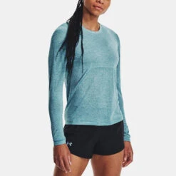 Under Armour Seamless Stride Long Sleeve Women's -Wilson Tennis Club Shop 057264 400 1