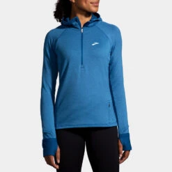 Brooks Notch Thermal Hoodie 2.0 Women's -Wilson Tennis Club Shop 057290 440 1