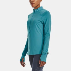 Under Armour Qualifier Run 2.0 1/2 Zip Women's -Wilson Tennis Club Shop 057346 433 1