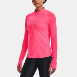 Under Armour Qualifier Run 2.0 1/2 Zip Women's -Wilson Tennis Club Shop 057346 683 1