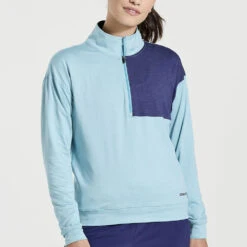 Saucony Sunday 1/4 Zip Women's -Wilson Tennis Club Shop 057369 rnh 1