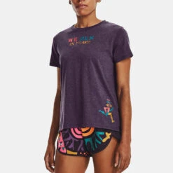 Under Armour Run In Peace Short Sleeve Tee Women's -Wilson Tennis Club Shop 057457 541 1