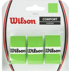 Wilson Pro Overgrip 3 Pack -Wilson Tennis Club Shop 060142 grn 1