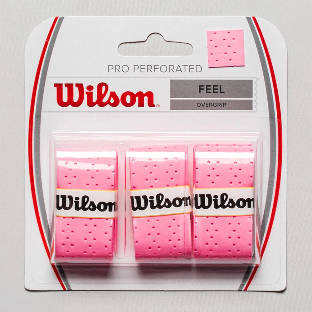 Wilson Pro Overgrip Perforated 3 Pack 4 Wilson Pro Overgrip Perforated 3 Pack - Image 2