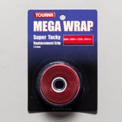 Tourna Mega Wrap Replacement Grip -Wilson Tennis Club Shop 060647 red 1