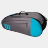 Wilson Team 6 Pack Blue/Gray -Wilson Tennis Club Shop 073169 1