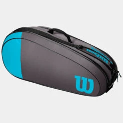 Wilson Team 6 Pack Blue/Gray 5 Wilson Team 6 Pack Blue/Gray -Wilson Tennis Club Shop 073169 2