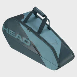 HEAD Tour Racquet Bag M 6 Pack Cyan Blue -Wilson Tennis Club Shop 073400 2