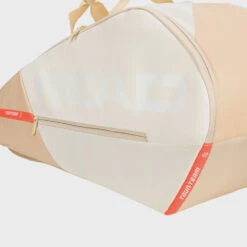 HEAD Tour Racquet Bag M 6 Pack Chamomile/Corduroy White -Wilson Tennis Club Shop 073403 3