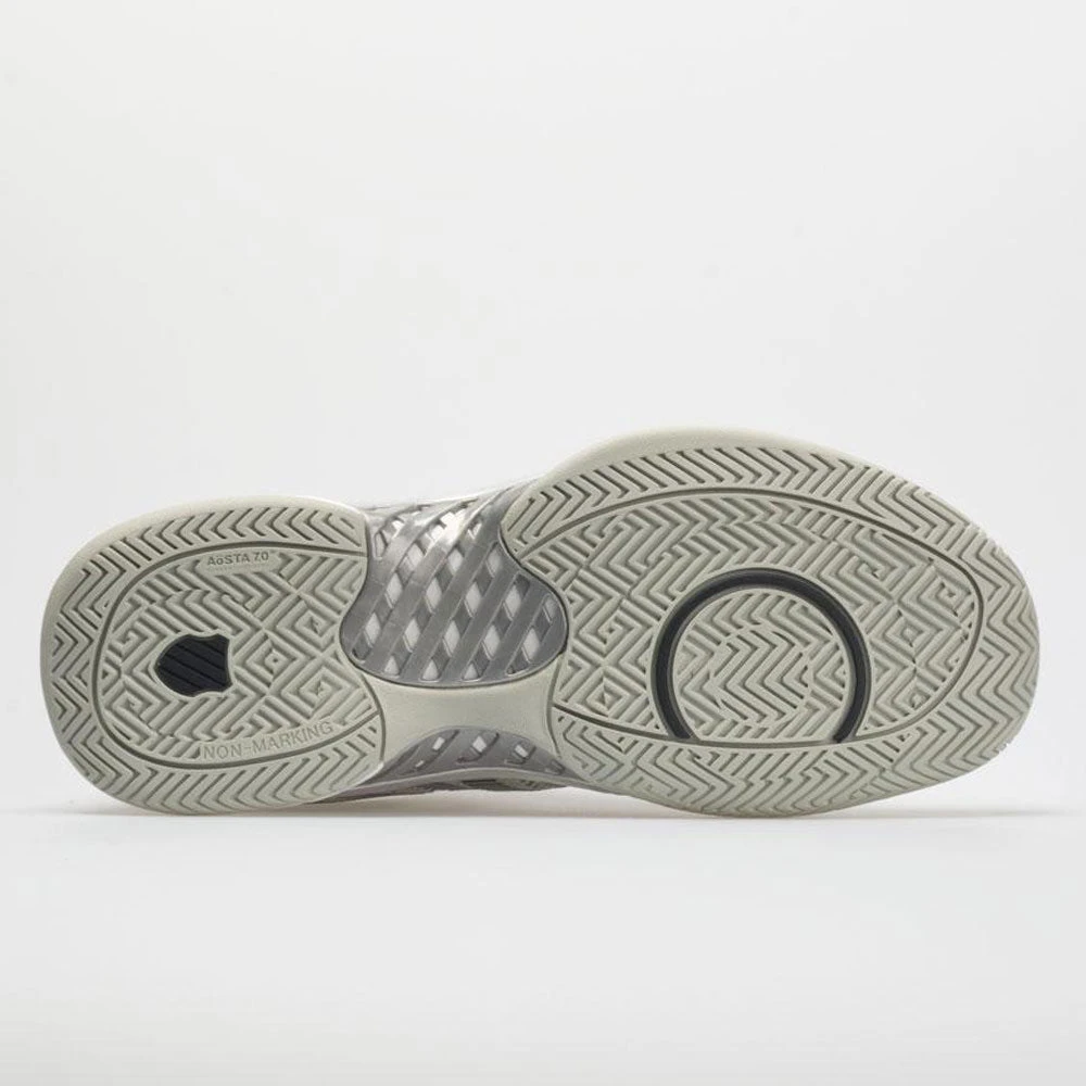 K-Swiss Hypercourt Express Men's Glacier Gray/White/Silver 6 K-Swiss Hypercourt Express Men's Glacier Gray/White/Silver - Image 4