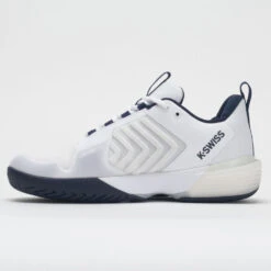 K-Swiss Ultrashot 3 Men's White/Peacoat/Silver -Wilson Tennis Club Shop 116120 1