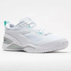 Diadora Speed Blushield 5 Club Women's White/White/White 12 Diadora Speed Blushield 5 Club Women's White/White/White -Wilson Tennis Club Shop 116160 5