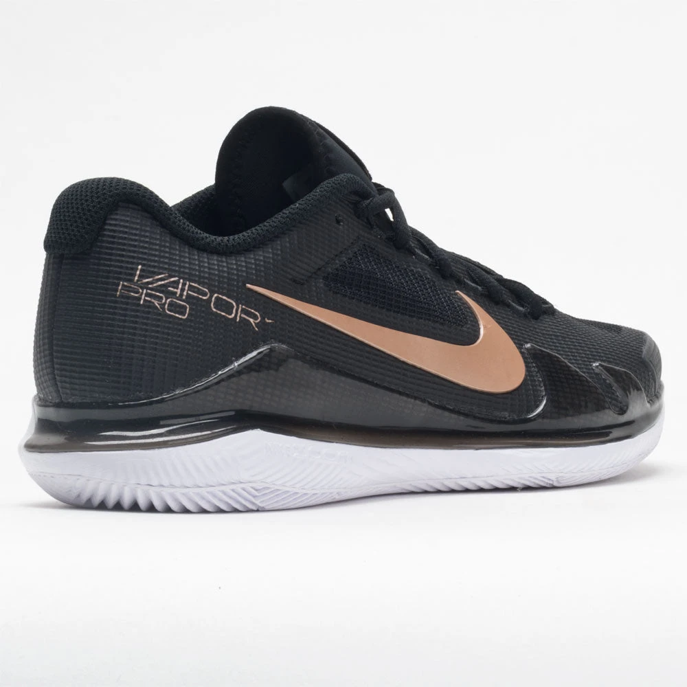 Nike Air Zoom Vapor Pro Women's Black/Metallic Red Bronze 8 Nike Air Zoom Vapor Pro Women's Black/Metallic Red Bronze - Image 6