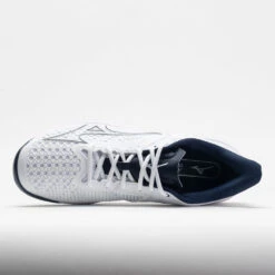 Mizuno Wave Exceed Tour 5 AC Men's White/Dress Blue -Wilson Tennis Club Shop 116511 2