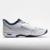 Mizuno Wave Exceed Tour 5 AC Men's White/Dress Blue 2 Mizuno Wave Exceed Tour 5 AC Men's White/Dress Blue -Wilson Tennis Club Shop 116511 3