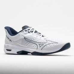Mizuno Wave Exceed Tour 5 AC Men's White/Dress Blue -Wilson Tennis Club Shop 116511 5