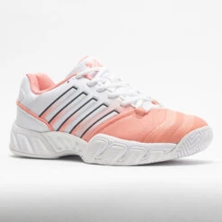 K-Swiss Bigshot Light 4 Women's Peach Amber/White/Asphalt -Wilson Tennis Club Shop 116675 5