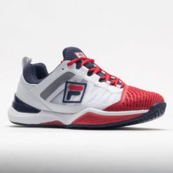 Fila Speedserve Energized Men's White/Fila Red/Fila Navy -Wilson Tennis Club Shop 116752 5