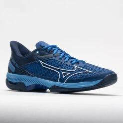 Mizuno Wave Exceed Tour 5 AC Men's True Blue/White 12 Mizuno Wave Exceed Tour 5 AC Men's True Blue/White -Wilson Tennis Club Shop 116784 5