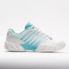 K-Swiss Bigshot Light 4 Women's Brilliant WhiteAngel Blue/Sheer Lilac -Wilson Tennis Club Shop 116921 3