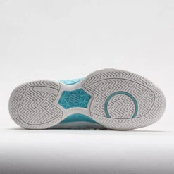 K-Swiss Bigshot Light 4 Women's Brilliant WhiteAngel Blue/Sheer Lilac -Wilson Tennis Club Shop 116921 4