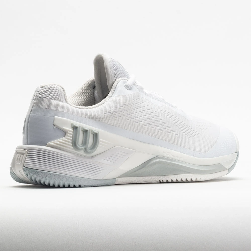 Wilson Rush Pro 4.0 Women's White/White/Pearl Blue 8 Wilson Rush Pro 4.0 Women's White/White/Pearl Blue - Image 6