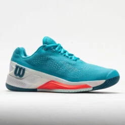 Wilson Rush Pro 4.0 Women's Scuba Blue/White/Fiery Coral -Wilson Tennis Club Shop 116940 5
