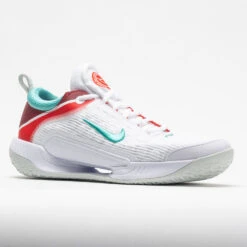 Nike Zoom NXT Women's White/Washed Teal/Light Silver -Wilson Tennis Club Shop 116949 5