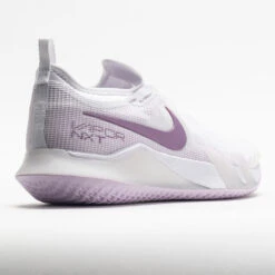 Nike React Vapor NXT Women's White/Amethyst Wave/Doll -Wilson Tennis Club Shop 116962 6