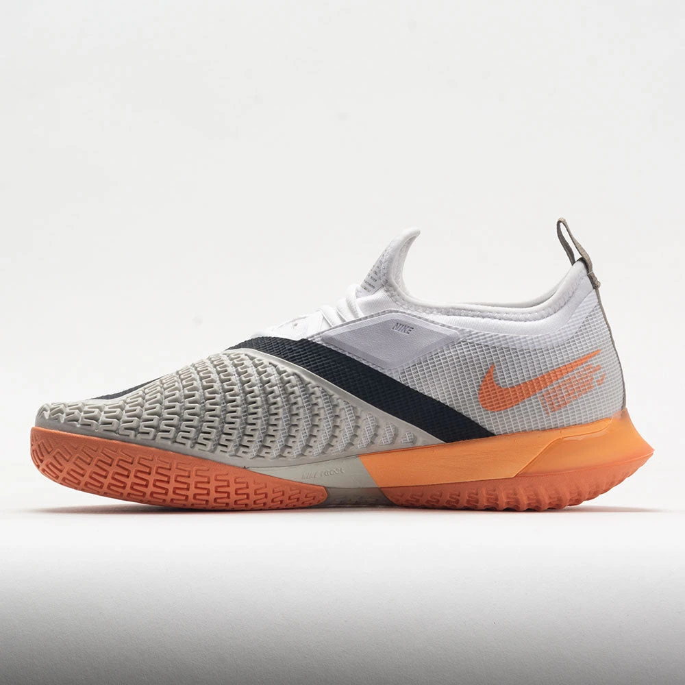 Nike React Vapor NXT Men's White/Khaki/Light Bone/Orange Trance 4 Nike React Vapor NXT Men's White/Khaki/Light Bone/Orange Trance - Image 2