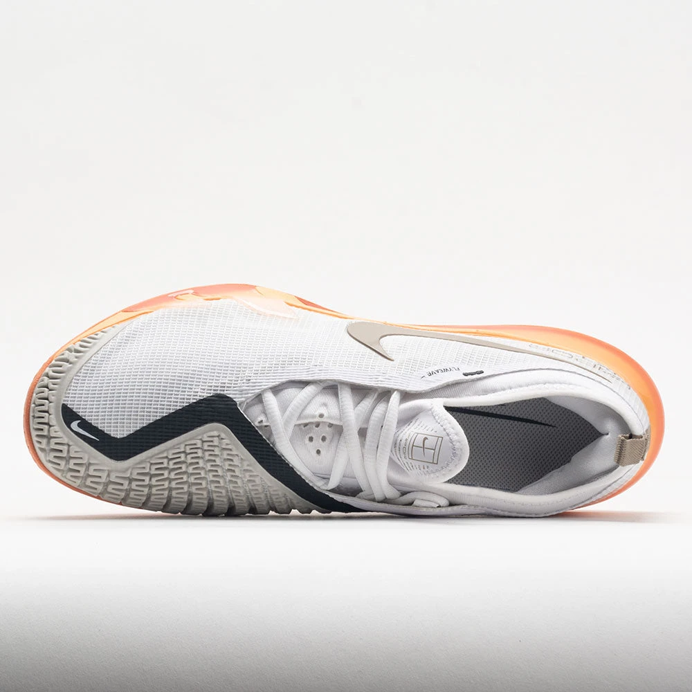 Nike React Vapor NXT Men's White/Khaki/Light Bone/Orange Trance 5 Nike React Vapor NXT Men's White/Khaki/Light Bone/Orange Trance - Image 3