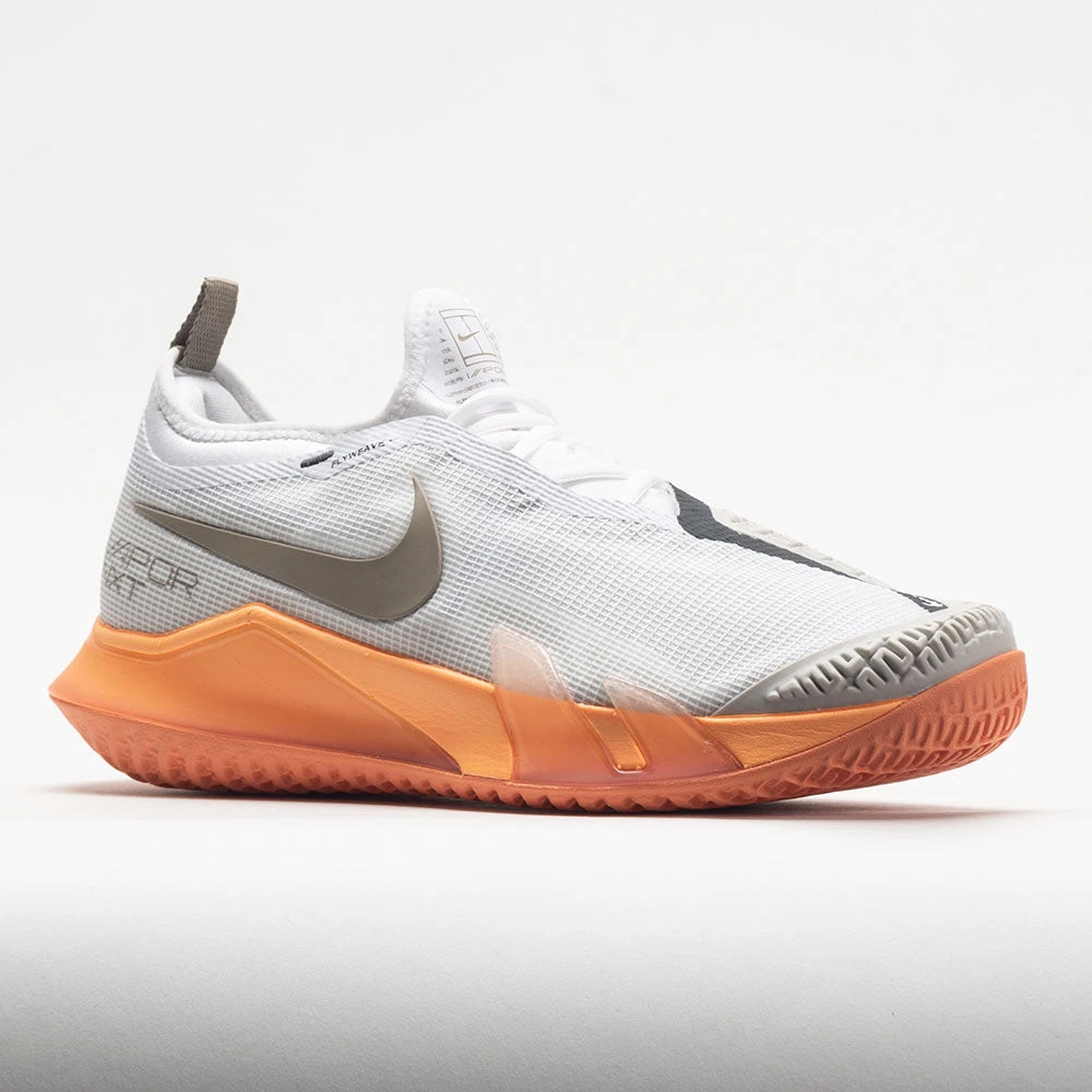 Nike React Vapor NXT Men's White/Khaki/Light Bone/Orange Trance 7 Nike React Vapor NXT Men's White/Khaki/Light Bone/Orange Trance - Image 5