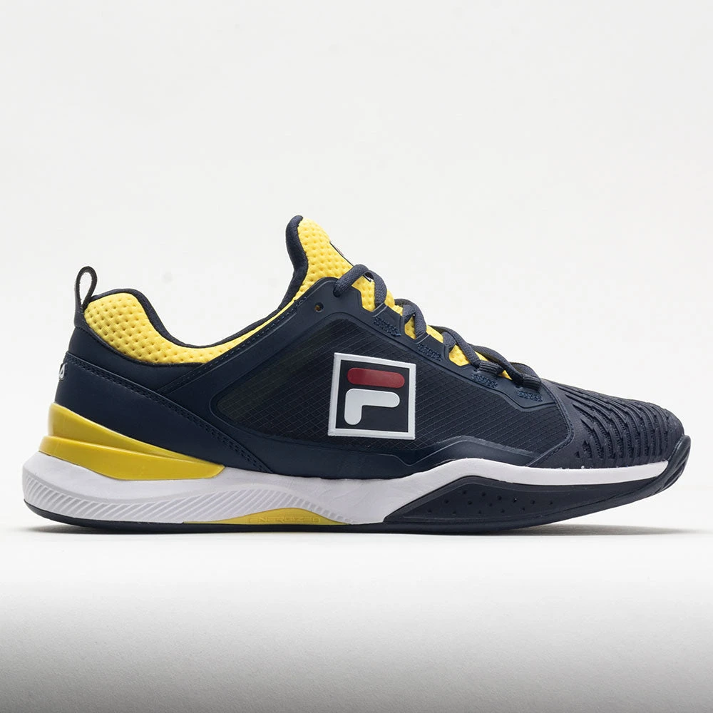 Fila Speedserve Energized Men's Navy/Buttercup/White 3 Fila Speedserve Energized Men's Navy/Buttercup/White