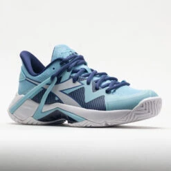 Diadora B.Icon 2 AG Women's Bright Baby Blue/White -Wilson Tennis Club Shop 117011 5