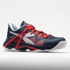 Diadora B.Icon 2 Clay Men's Blue Corsair/White/Fiery Red -Wilson Tennis Club Shop 117016 5